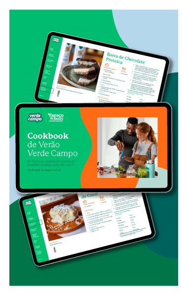 Cookbook de verão com Verde Campo